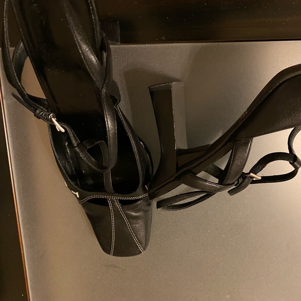Black sandals